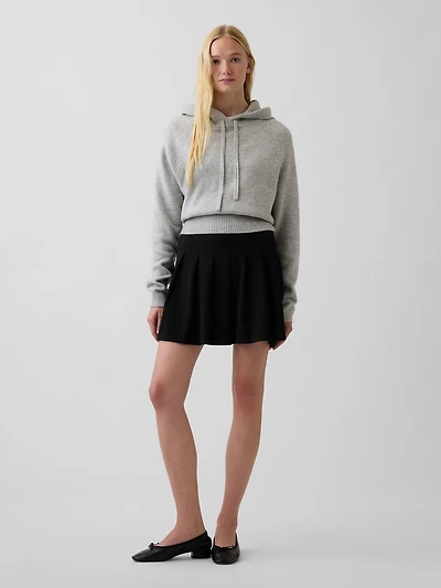 Pleated Mini Skort
