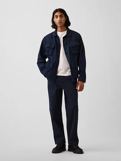 Herringbone '90s Loose Pants