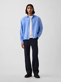 Herringbone '90s Loose Pants