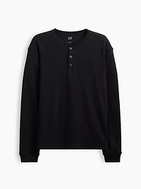 Relaxed Henley T-Shirt