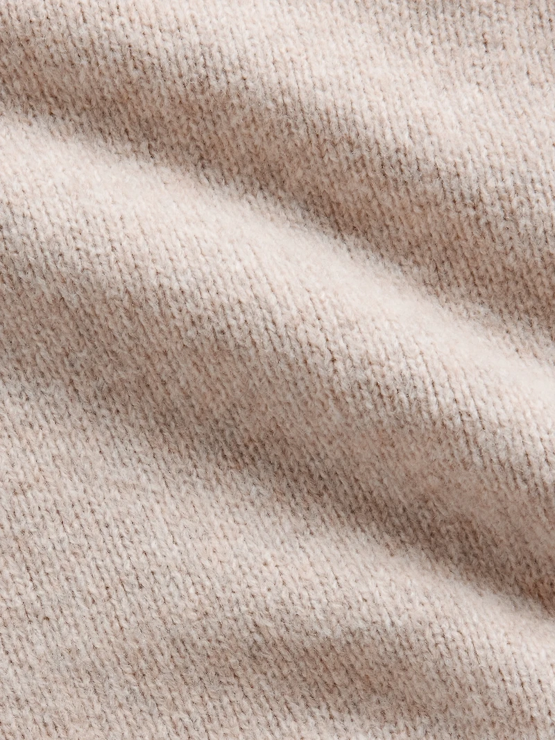 CashSoft Tie-Neck Sweater