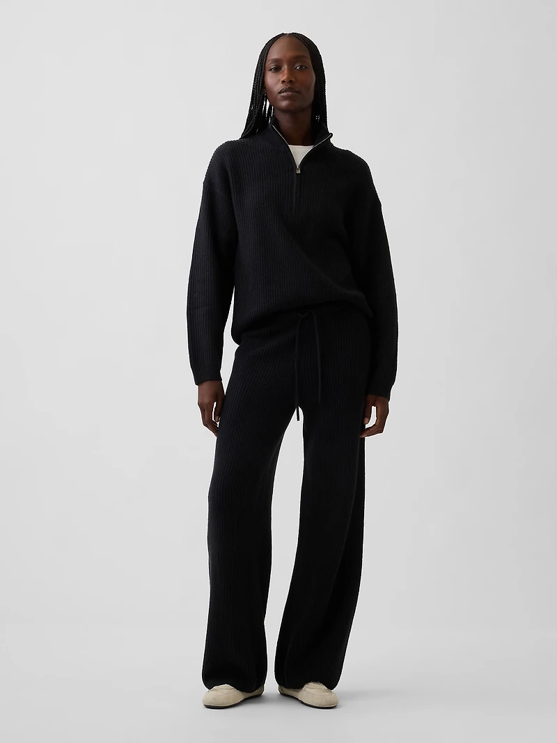 CashSoft Oversized Half-Zip Pullover