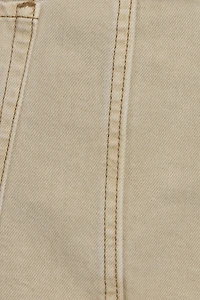 Twill Micro Skort