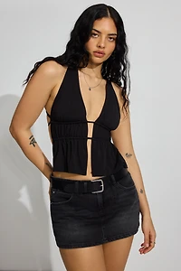 Plunge Flyaway Tank Top