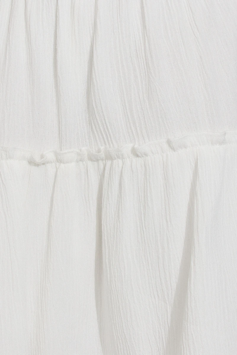 Tiered Mini Skirt
