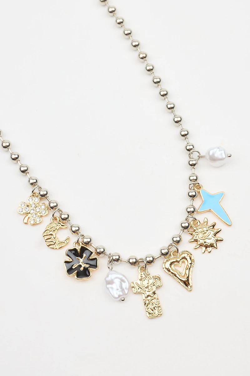 9 Charm Necklace