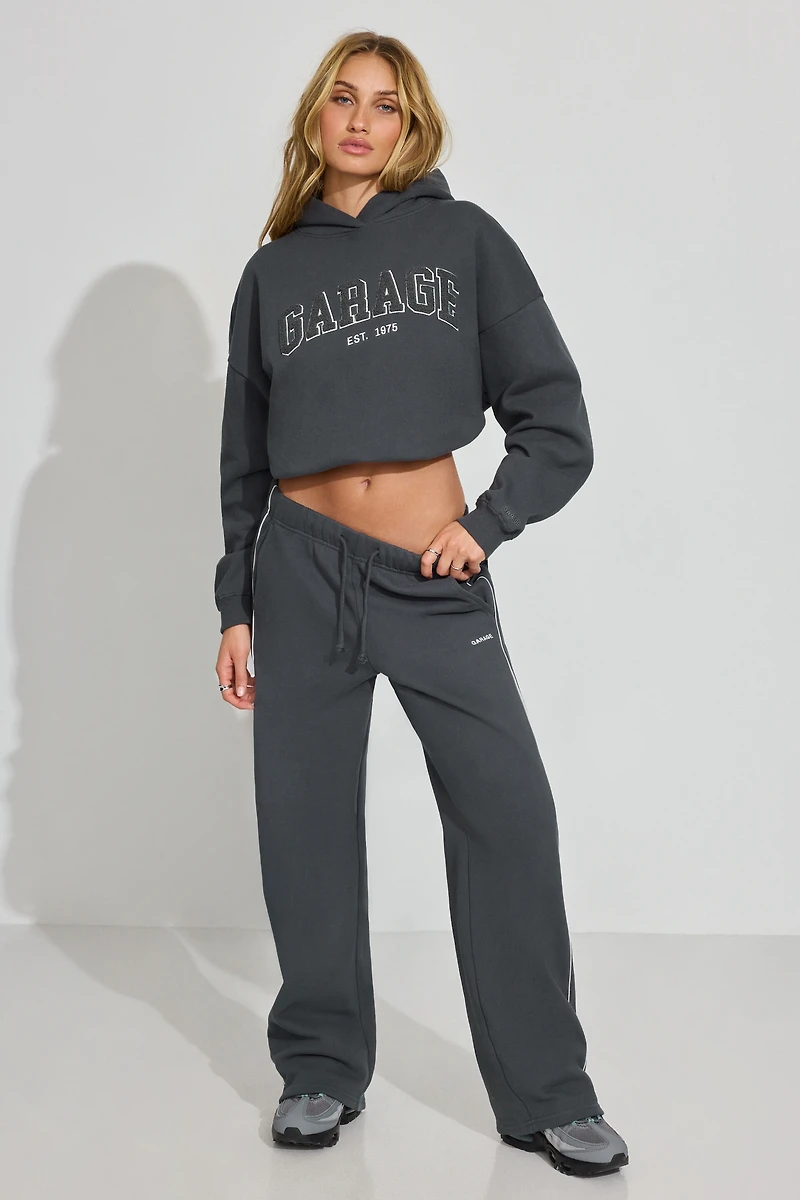 UltraFleece Straight Leg Sweatpants With Piping