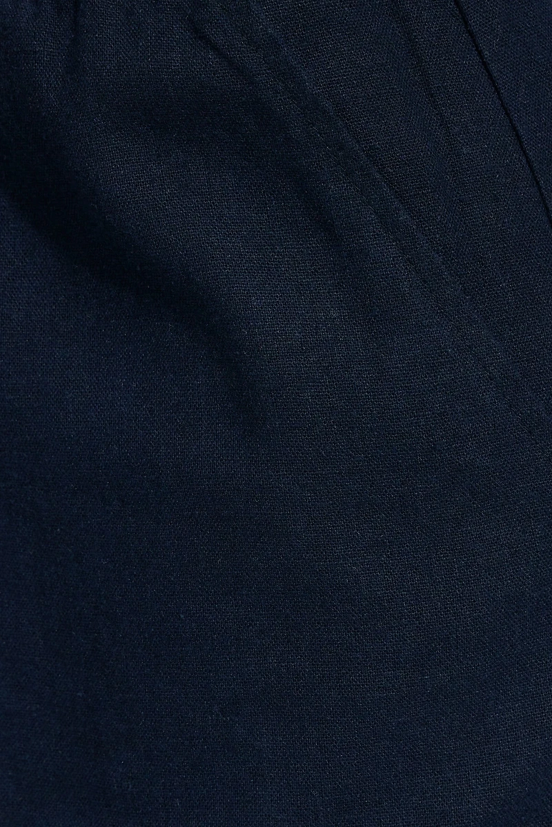 Millie Linen Pull-On Pants