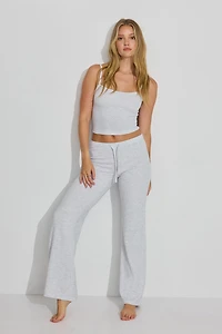 Waffle Flare Pants