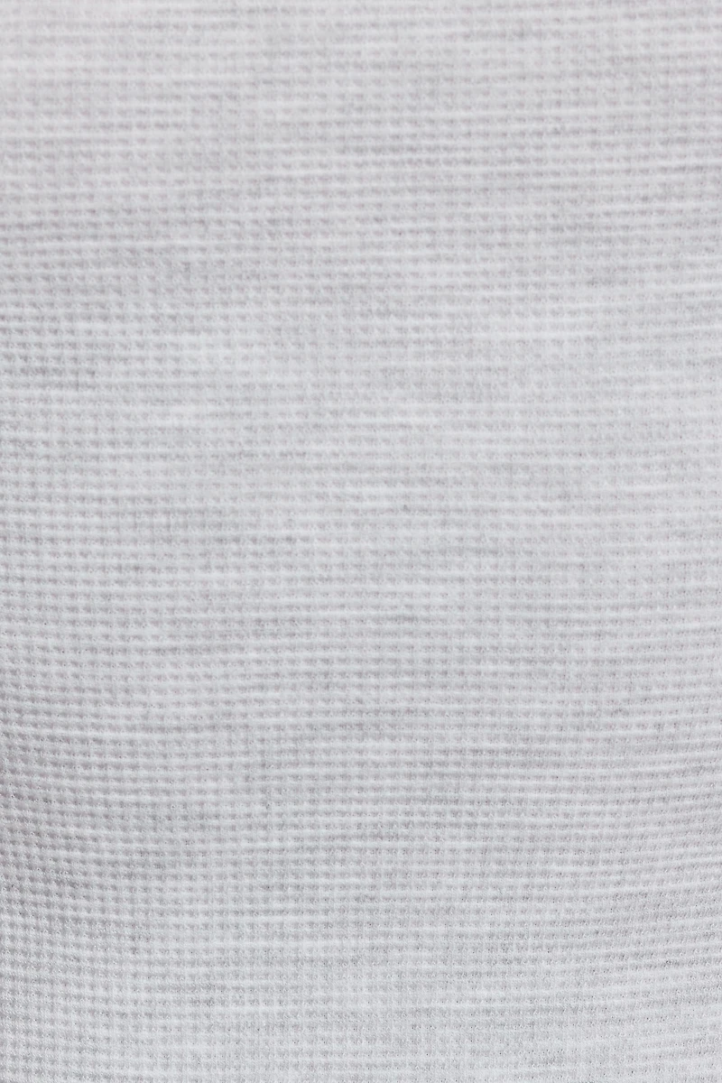 Cami côtelée et gaufrée