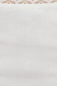 Camisole côtelée