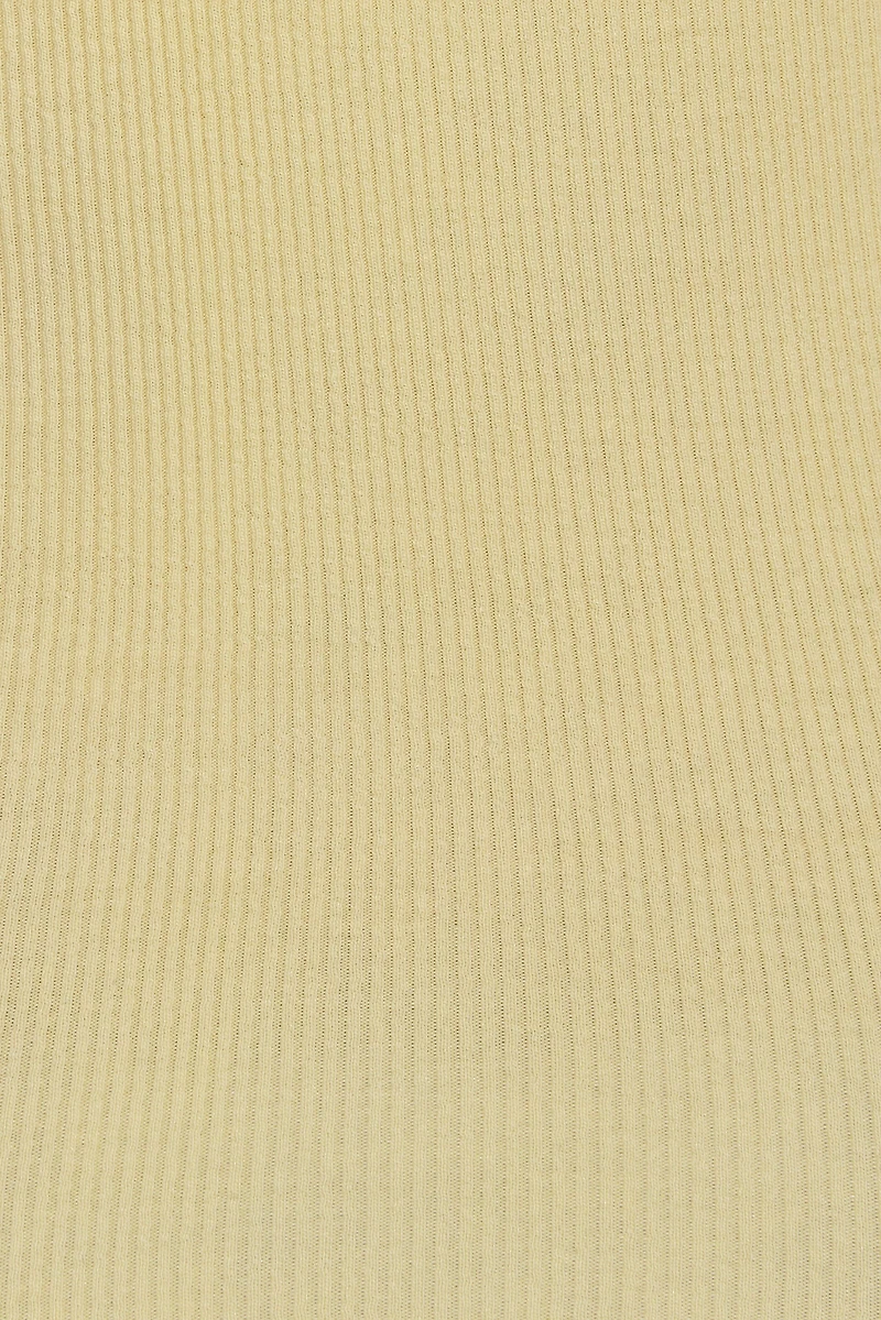 Scoop Neck Ribbed Tank Top