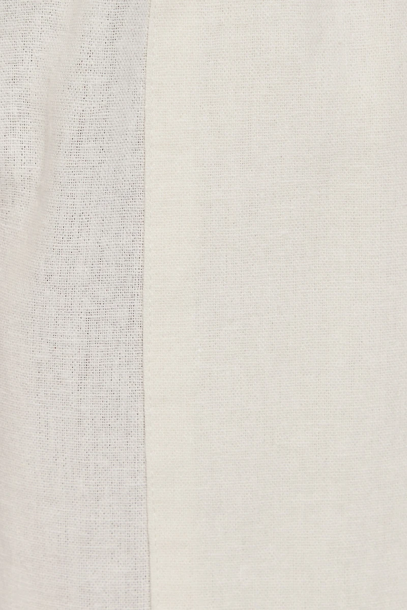 Pantalon en lin à enfiler