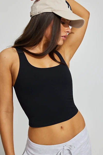 SoftActive Open Neck Tank Top