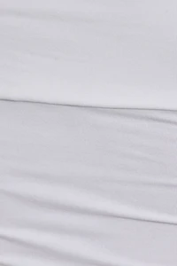 Twist Front Off Shoulder Top