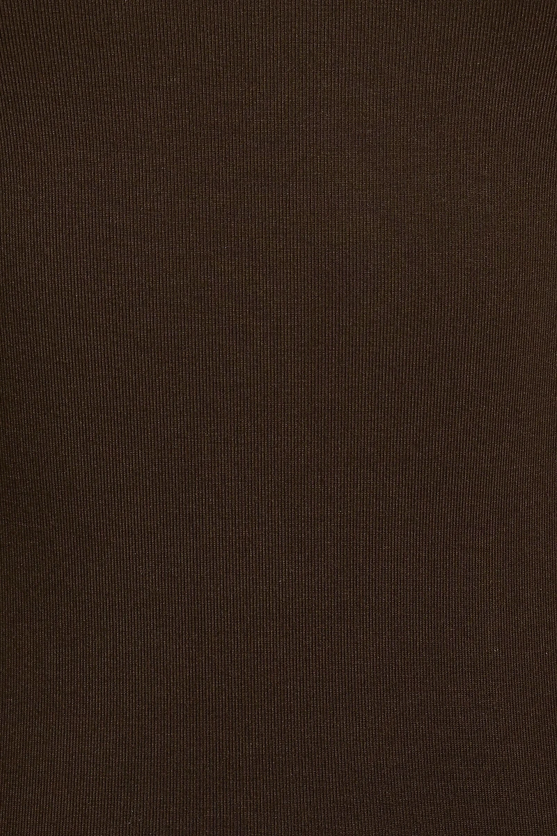 Smooth Open Neck Tee