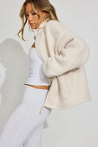 Sherpa Fleece Full Zip Jacket