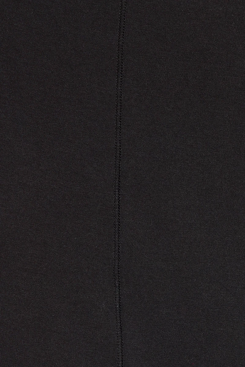 Smooth Oversized Long Sleeve Crop Top