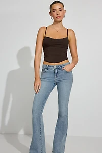 Bustier en maille à ouverture Ally