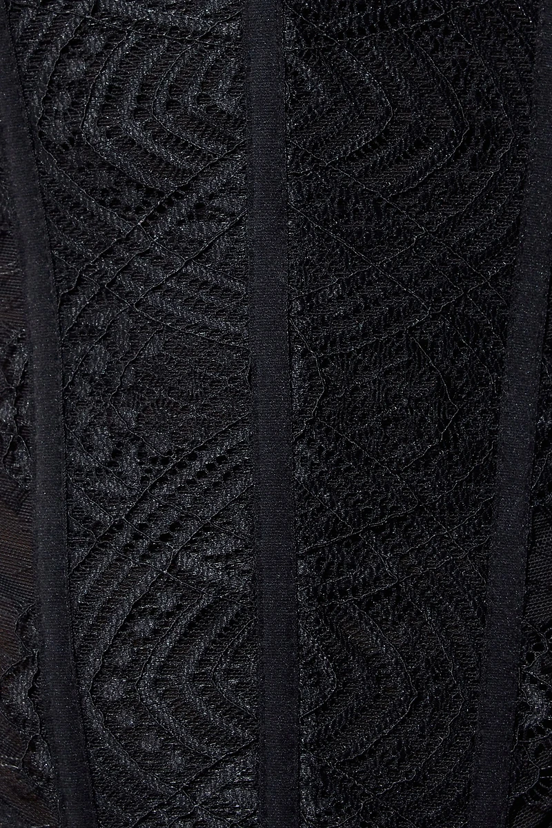 Chrishell Lace Mesh Bustier