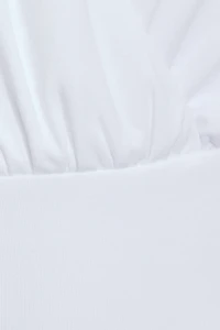 Smooth Surplice Halter Top