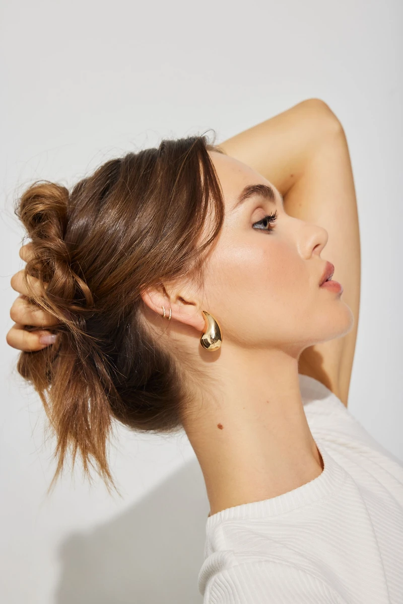 Oversized Droplet Earrings