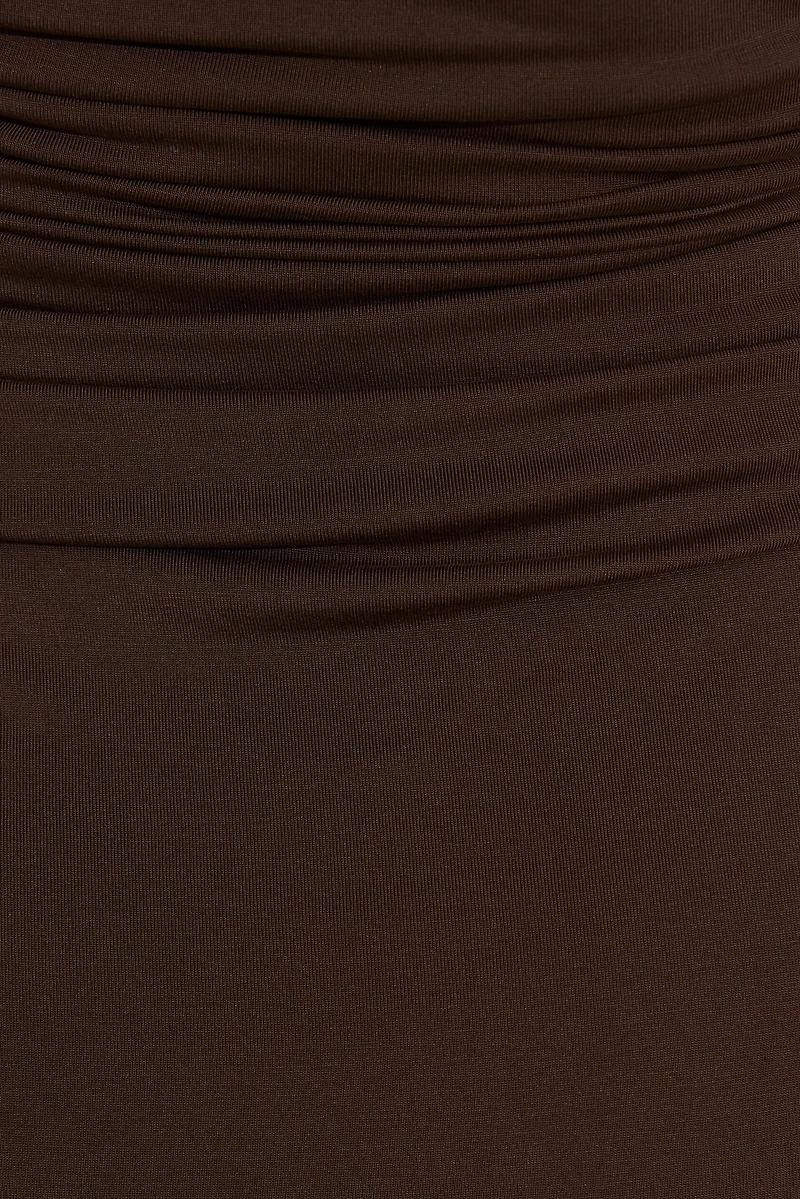 Minirobe tube froncée