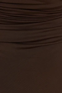 Minirobe tube froncée