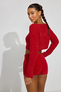 Chenille Shorts