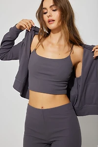 Ribbed Bralette Crop Top