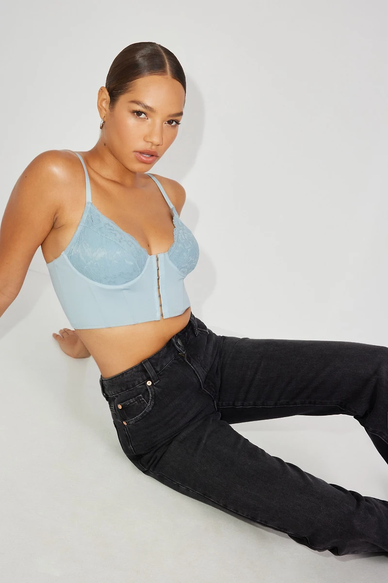 Luna Combo Lace Bustier