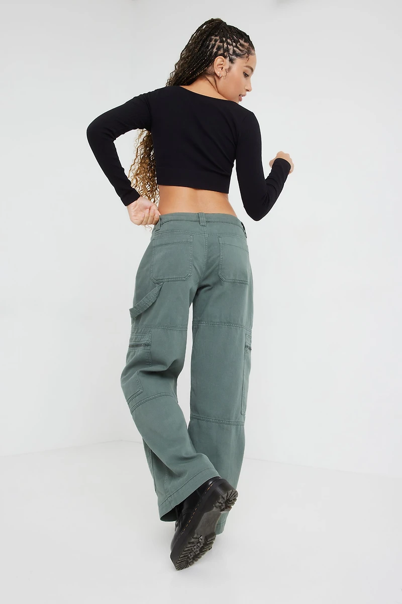 Cargo Pant With Zippers