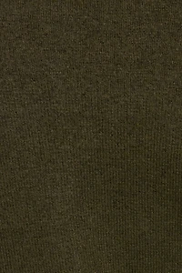 Long Sleeve Spongy Henley Sweater