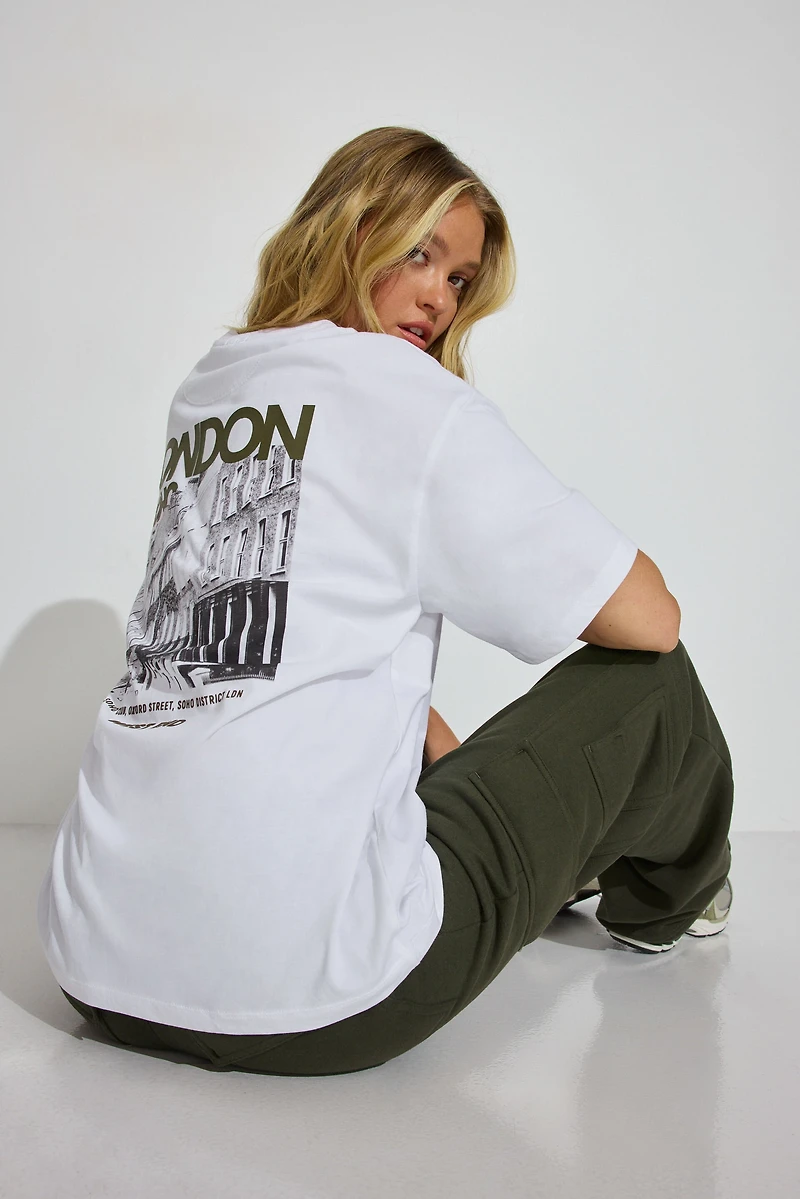 T-shirt « boyfriend » ample