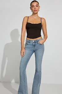 Bustier en maille à ouverture Ally