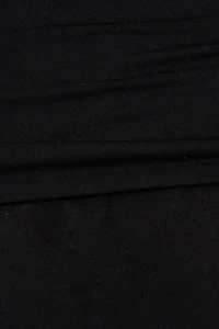 Fold Over Flare Knit Pants