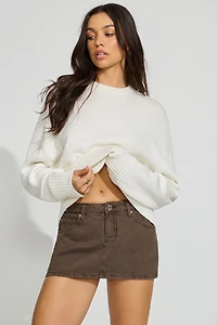Chandail super doux à col rond et manches longues Roxy