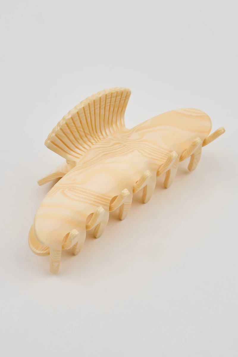 Pince à cheveux à coquillage