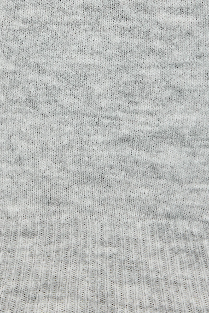 Long Sleeve Spongy Fitted Turtleneck