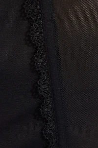 Milan Mesh Tie Back Bustier