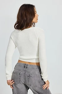 Chandail écourté super doux