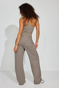 Pantalon de jogging à jambe droite en tissu UltraFleece