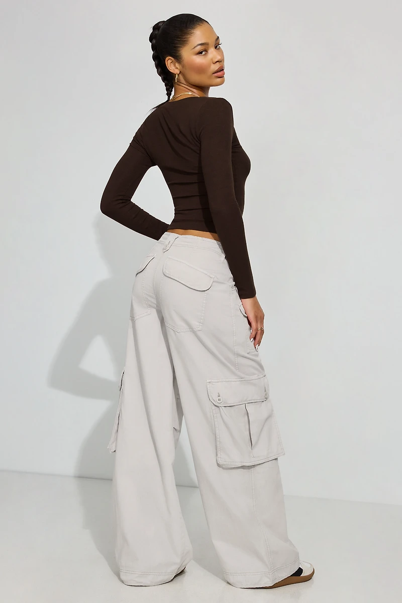 Pantalon cargo extrêmement ample
