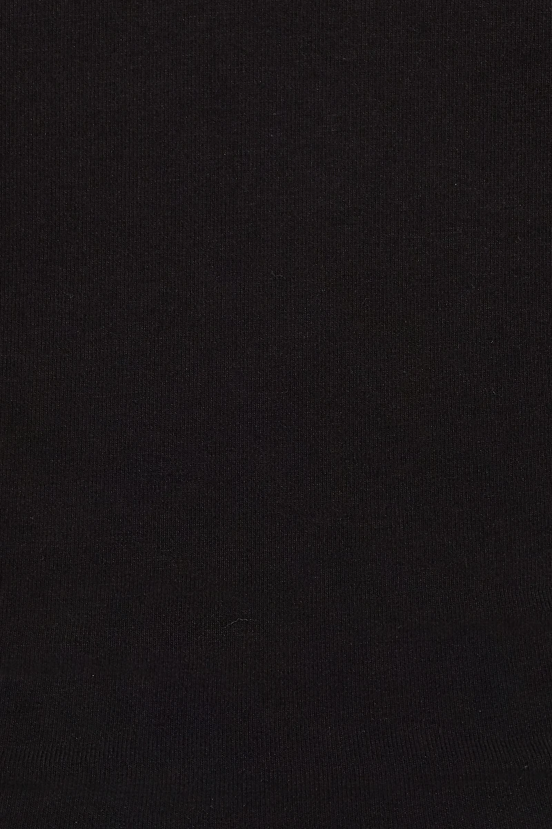 Mid Neck Cropped Tank Top