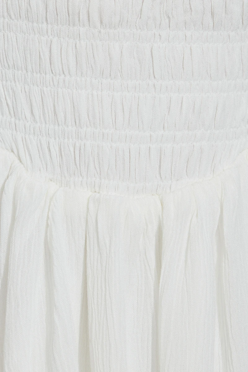 Kenzie Smocked Tiered Romper