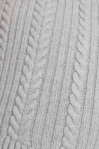 Sweater Cable Knit Shorts