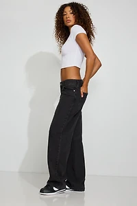 Low Rise Baggy Jeans