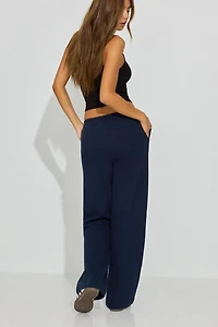 SoftTerry Wide Leg Sweatpants