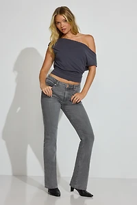 Mid-Rise Bootcut Jeans
