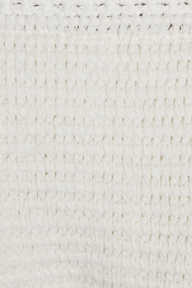 Haut de bikini triangle crocheté